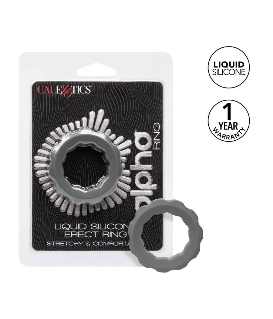 CALEXOTICS - ALPHA ERECT RING GRIS
