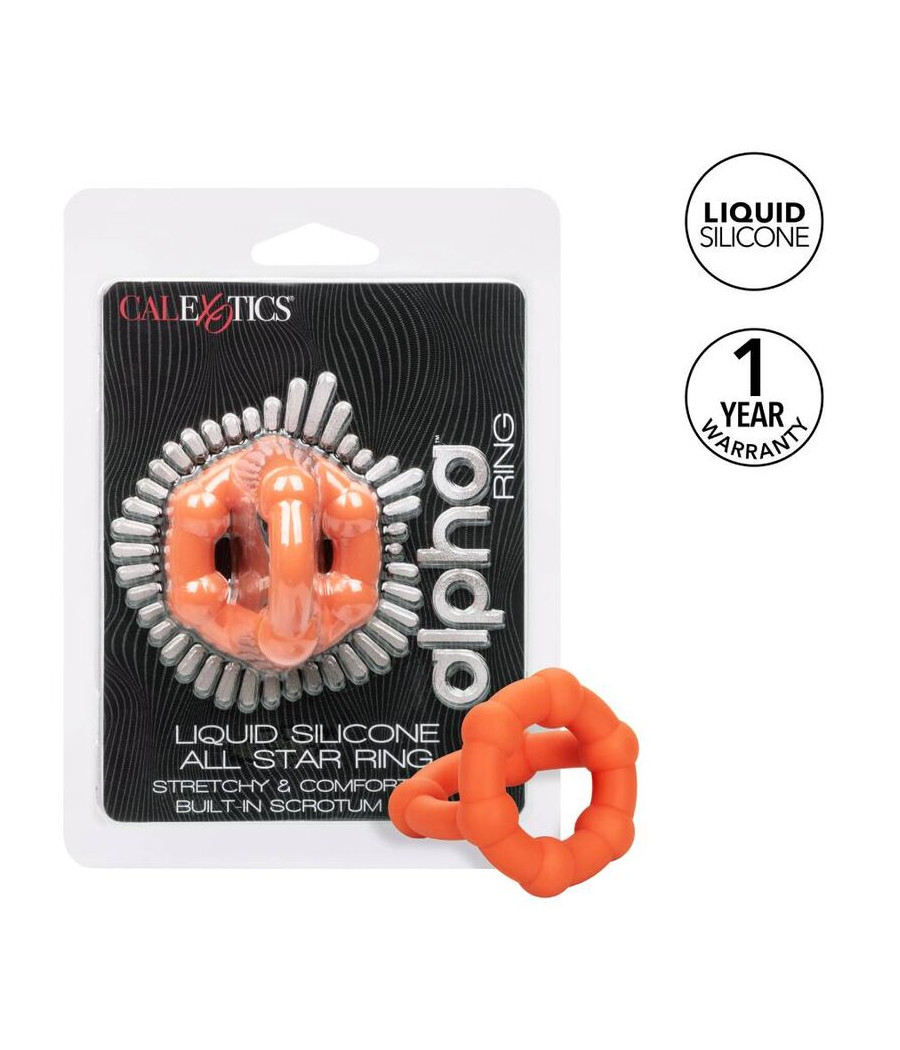 CALEXOTICS - ALPHA ALL STAR ANELLO ARANCIONE