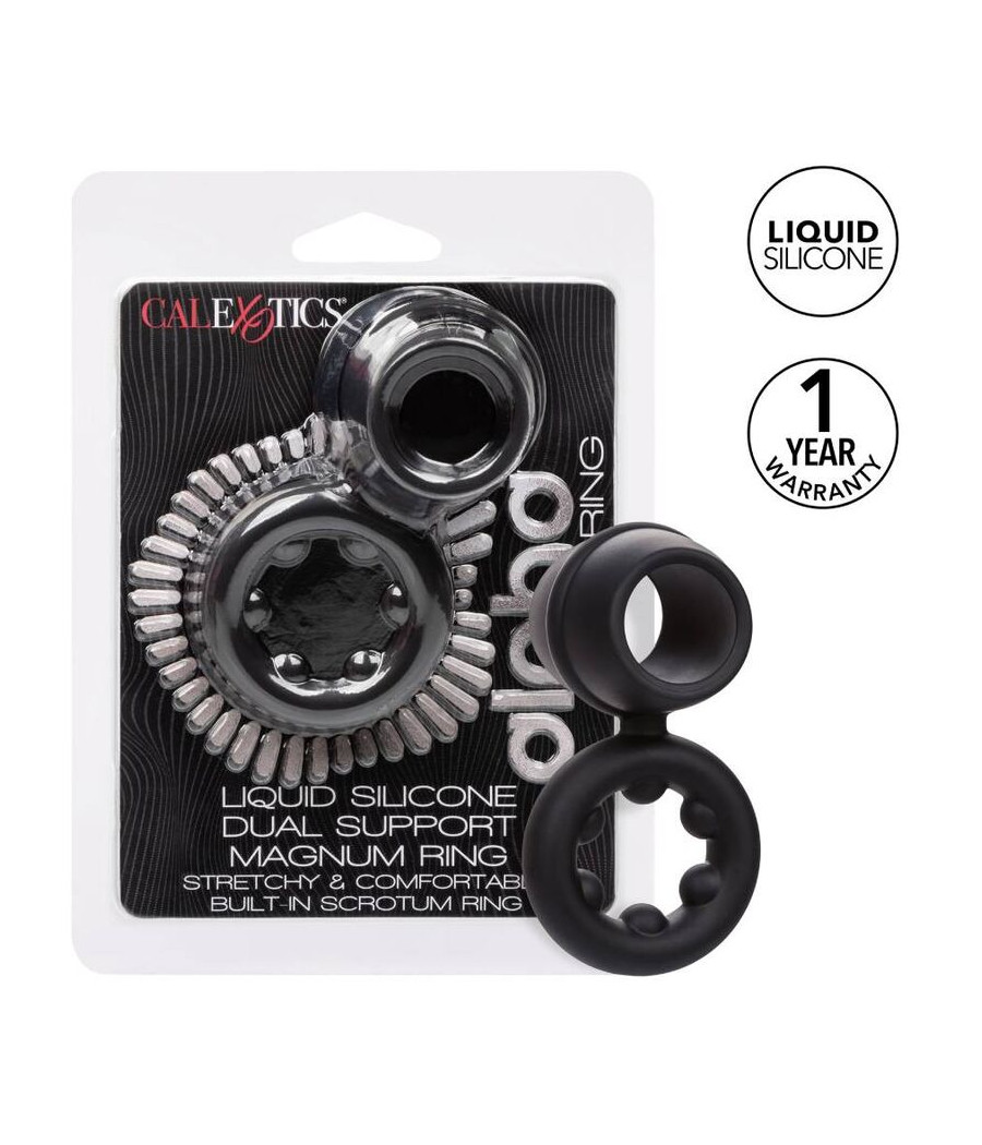 CALEXOTICS - ALPHA DUAL MAGNUM RING SCHWARZ