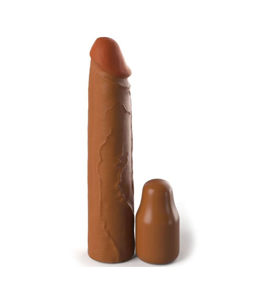 FANTASY X- TENSIONS - PIPEDREAMS HÜLSE 20,32 CM + 5,00 CM ZOLL STECKER KARAMELL