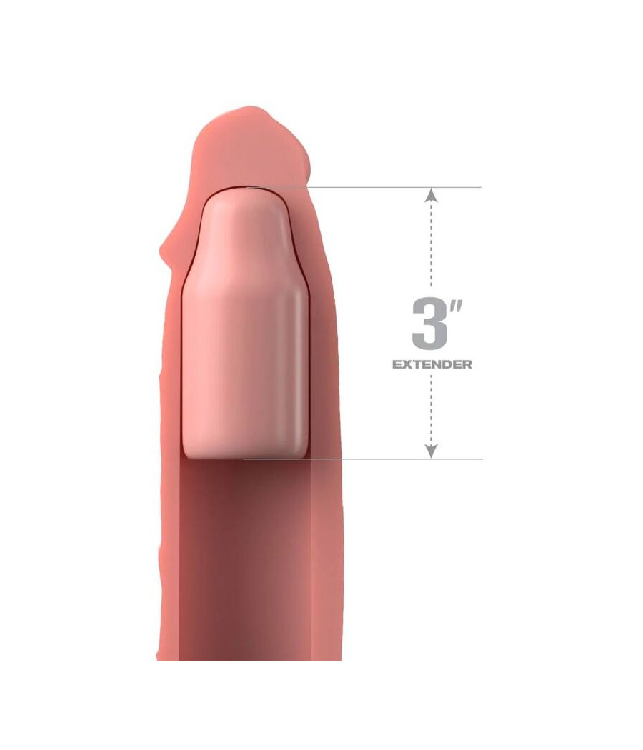 FANTASY X- TENSIONS - PIPEDREAMS MANICOTTO 22,86 CM + 7,62 CM PELLE DI SPINA