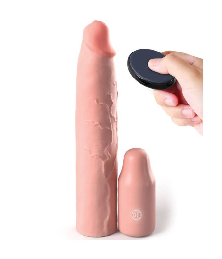 FANTASY X- TENSIONS - PIPEDREAMS HÜLSE 22,86 CM + 7,62 CM STECKVERBINDUNG REMOTE SKIN