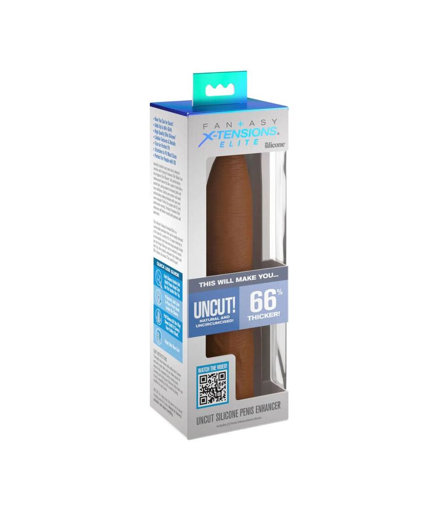 FANTASY X- TENSIONS - PIPEDREAMS EXTENSIÓN SLEEVE UNCUT 17,78 CM CARAMEL