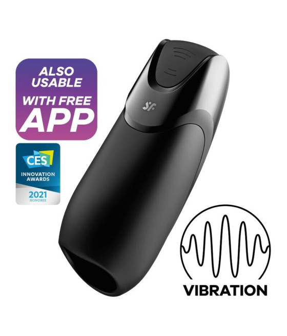 SATISFYER - MEN VIBRATION+ NEGRO