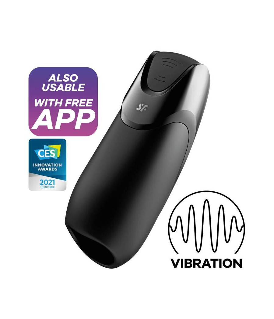 SATISFYER - MEN VIBRATION+ NEGRO