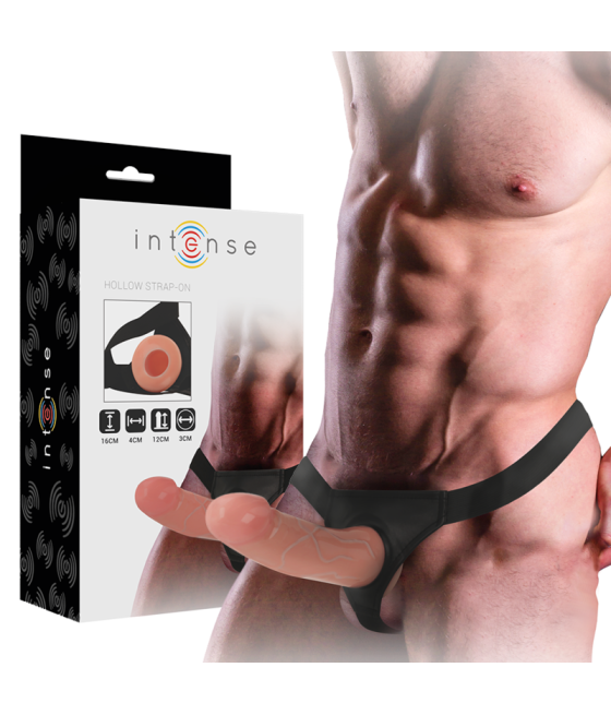 INTENSE - IMBRACATURA CAVA CON DILDO 16 X 3 CM