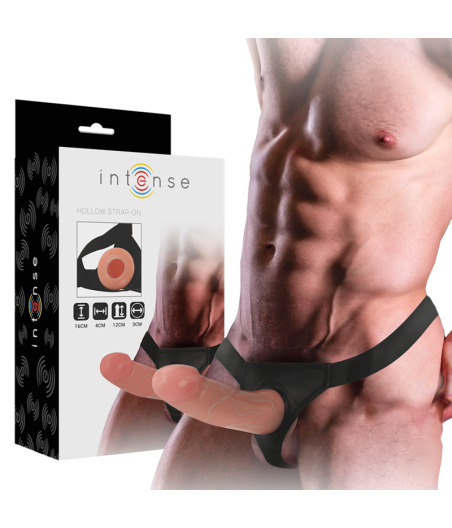 INTENSE - IMBRACATURA CAVA CON DILDO 16 X 3 CM