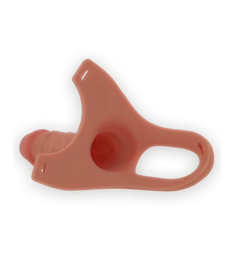 INTENSE - ARNÊS OCO COM DILDO DE SILICONE 16 X 3,5 CM