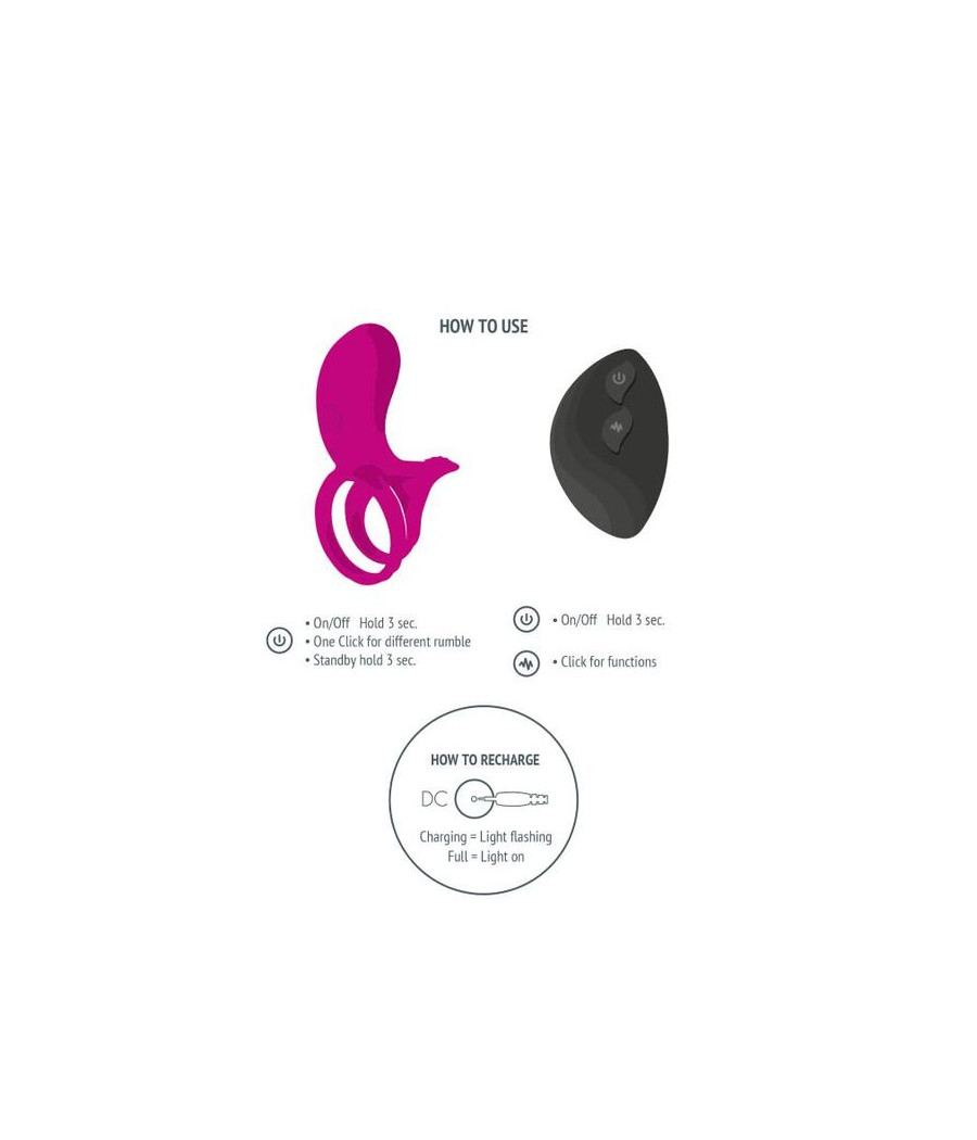 XOCOON - ANEL ESTIMULADOR DE CASAIS FÚCSIA
