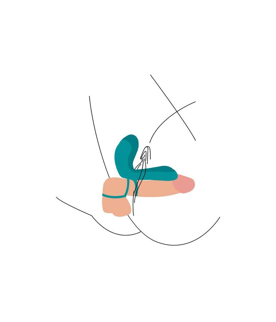 XOCOON - COUPLES VIBRATOR RING GREEN