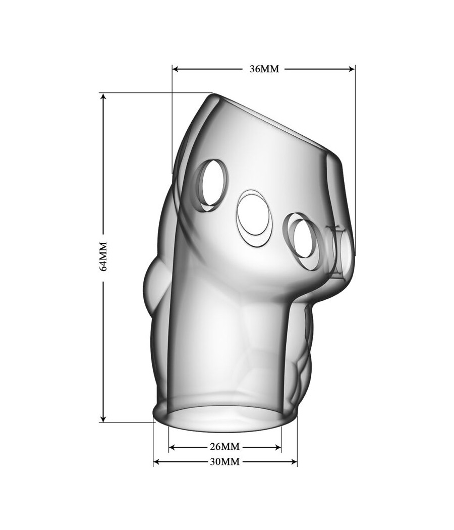 PRETTY LOVE - OSCAR TRANSPARENT PENIS THICKER