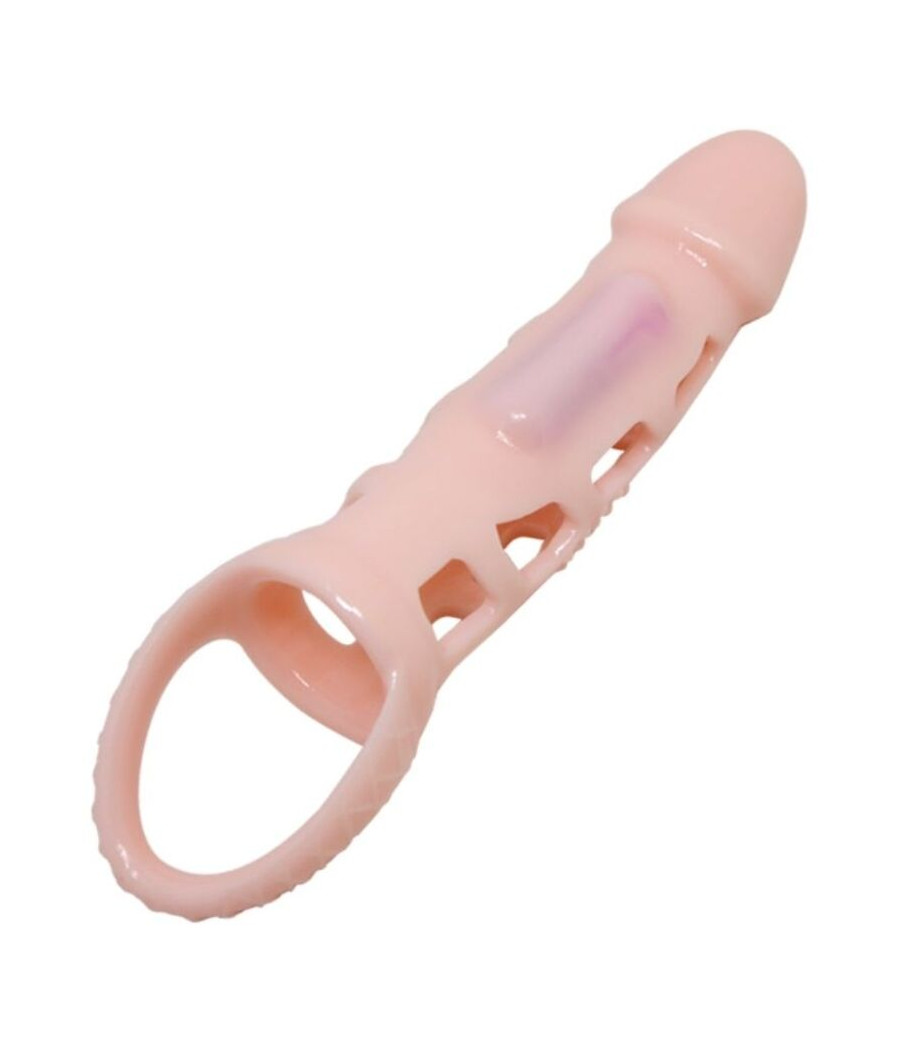 PRETTY LOVE - CAPA EXTENSOR DE PÊNIS HARRISON COM VIBRAO E ALA 13.5 CM