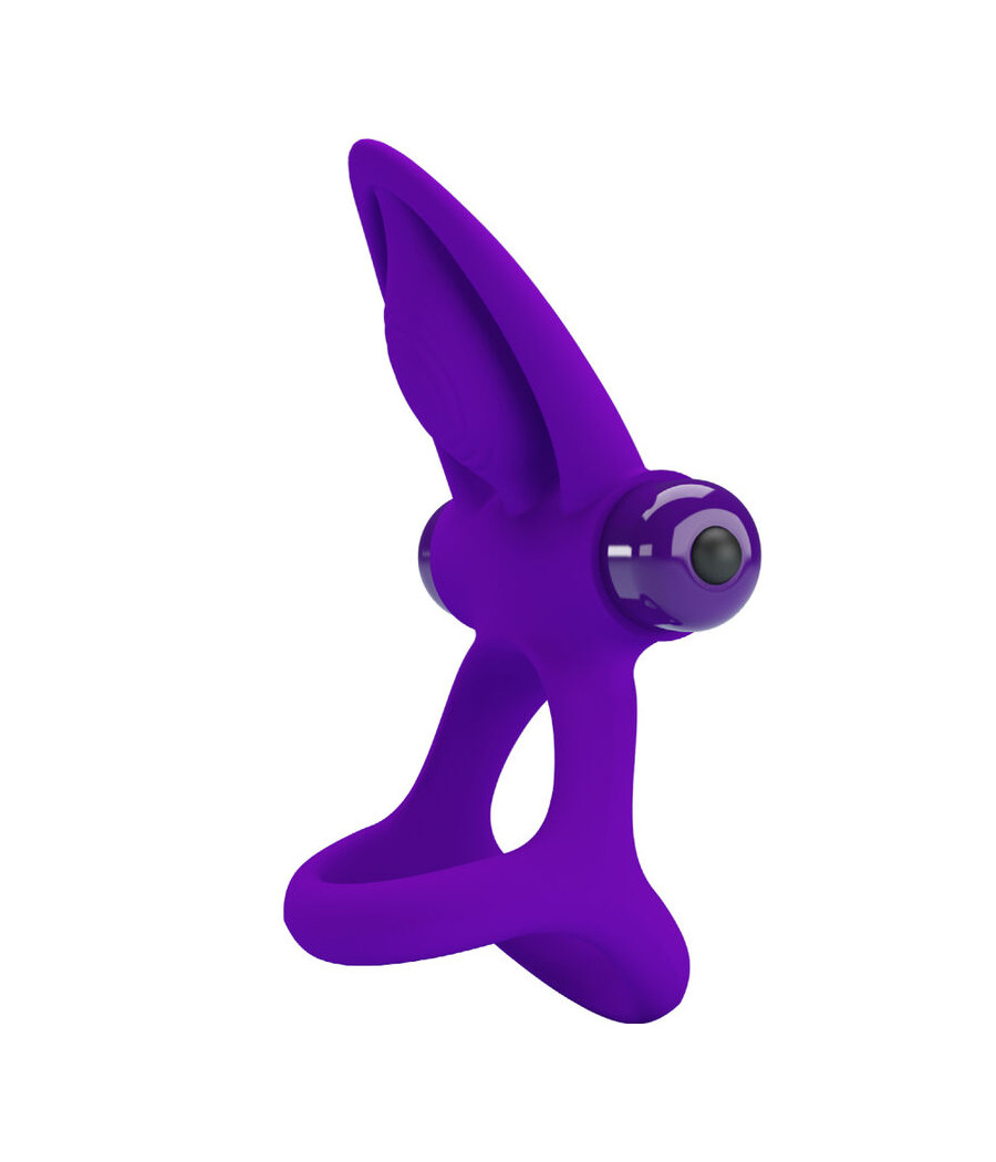 PRETTY LOVE - ANILLO VIBRADOR 10 VIBRACIONES SILICONA VIOLETA