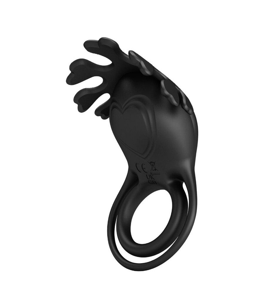 PRETTY LOVE - RUBEN VIBRATORRING 7 VIBRATIONEN SCHWARZES SILIKON