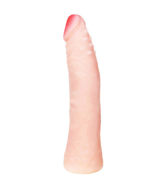 BAILE - DILDO SILICONA TACTO PIEL REALÍSTICO 19 CM COLOR CAJA ALEATORIO