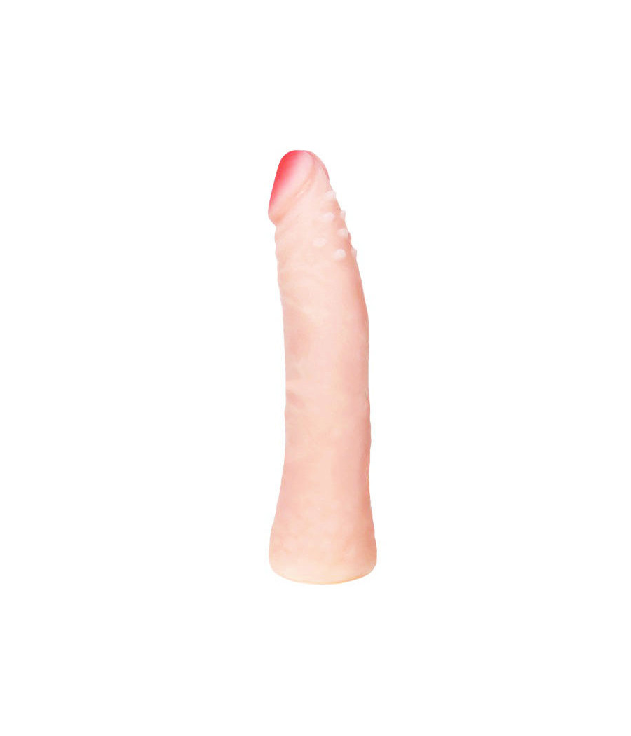 BAILE - DILDO SILICONA TACTO PIEL REALÍSTICO 19 CM COLOR CAJA ALEATORIO
