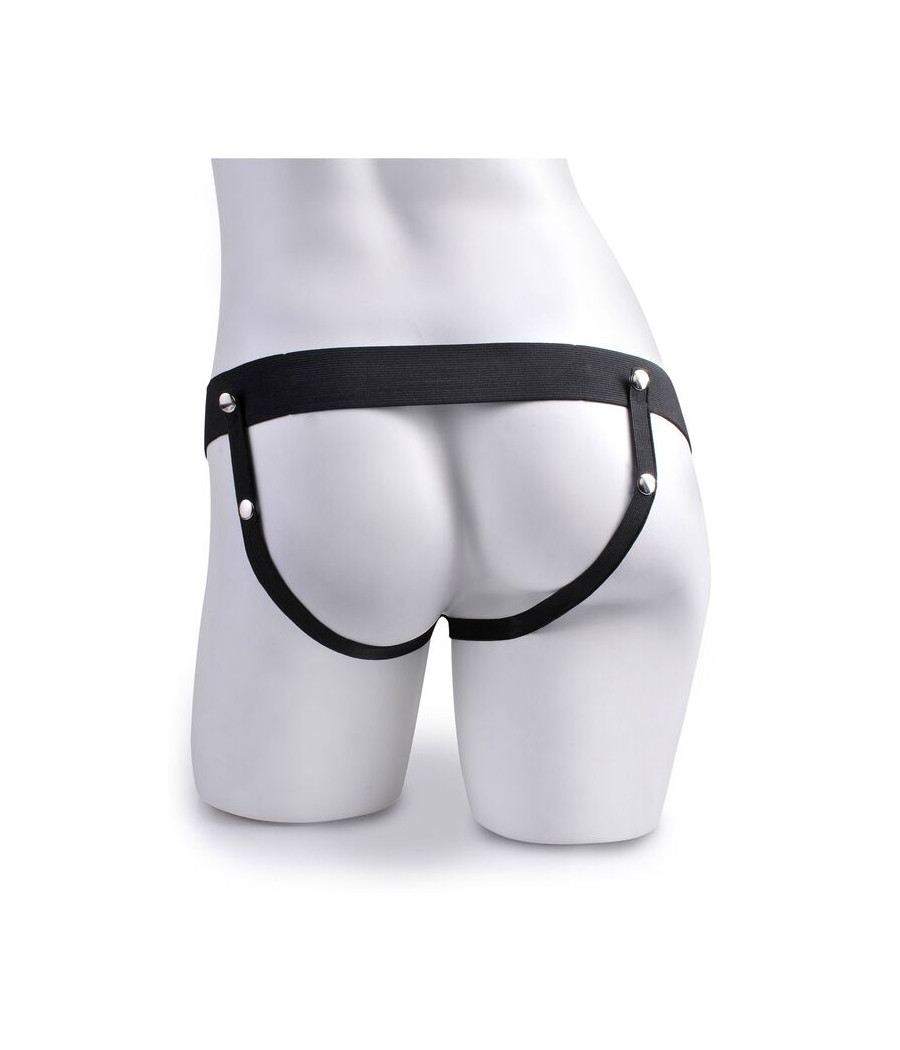 FETISH FANTASY SERIES - SERIE - VERSTELLBARES GURT REALISTISCHER PENIS MIT SPRITZENDEN BLLEN 19 CM