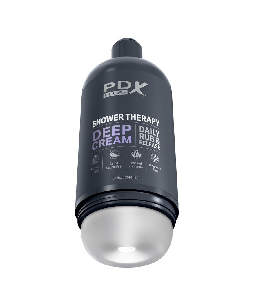 PDX PLUS - STROKER MASTURBATEUR DISCRET DEEP CREAM SHAMPOOING CONCEPTION DE BOUTEILLE