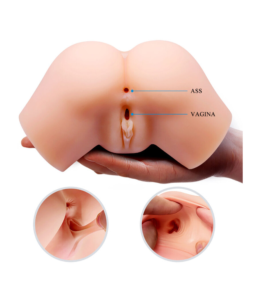 CRAZY BULL - VAGINA Y ANO REALÍSTICOS VIBRADOR SAMANTHA