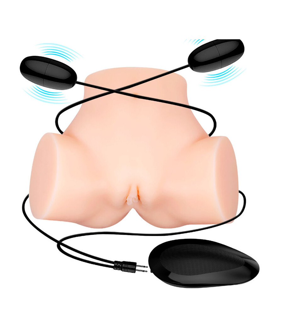 CRAZY BULL - VIBRATORE SAMANTHA PER VAGINA E ANO REALISTICO