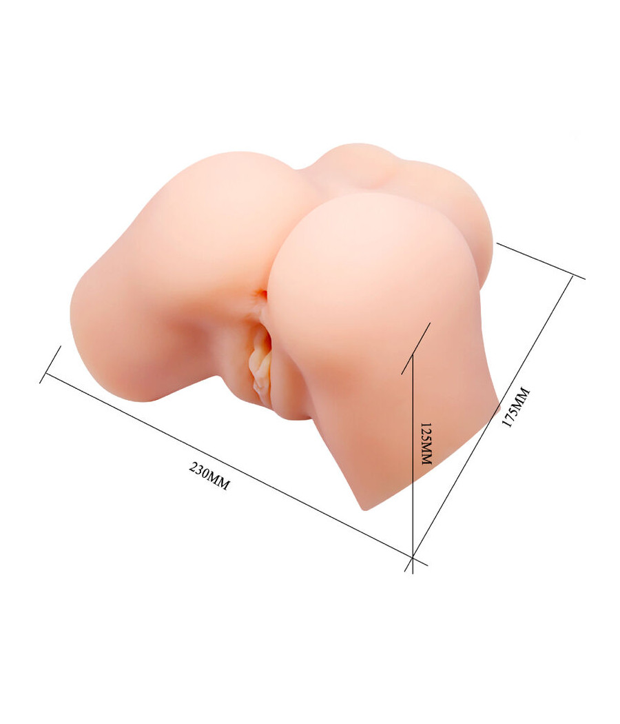 CRAZY BULL - REALISTIC VAGINA AND ANUS SAMANTHA VIBRATOR