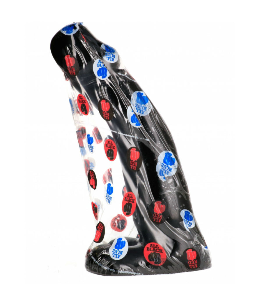 ALL BLACK - DILDO REALISTA NEGRO FISTING 29 CM