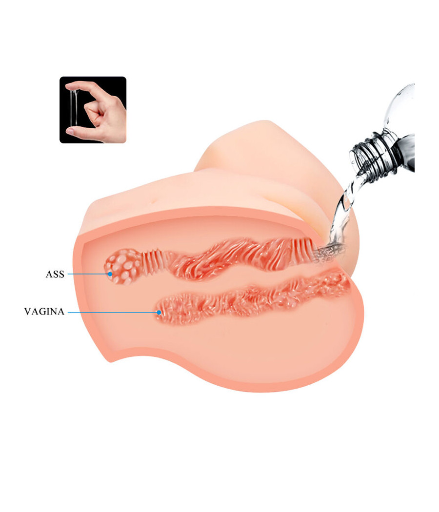 CRAZY BULL - VIBRATORE SAMANTHA PER VAGINA E ANO REALISTICO