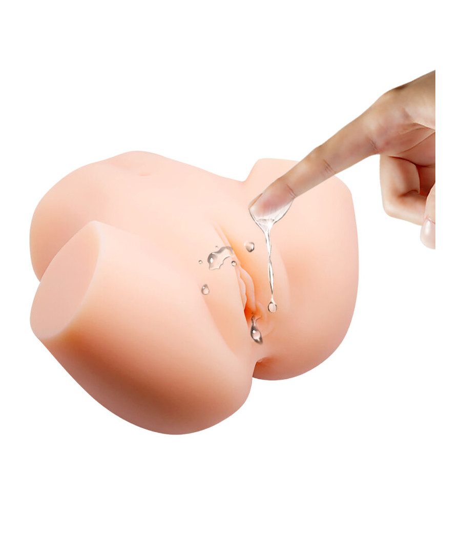 CRAZY BULL - REALISTIC VAGINA AND ANUS DOUBLE VIBRATION