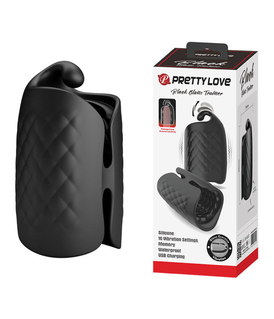 PRETTY LOVE - MANUAL MASTURBATOR FOR GLAND RECHARGEABLE VIBRATOR