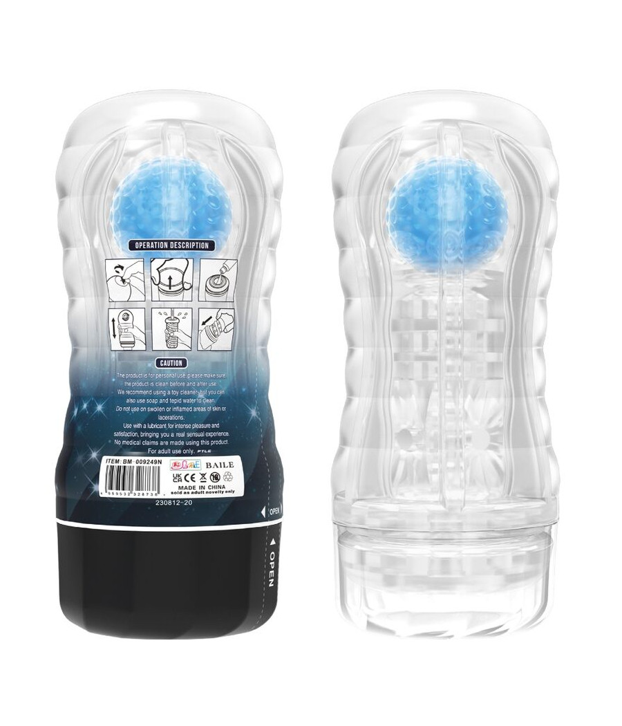 PRETTY LOVE - HOUSSE DE MASTURBATEUR PLANET BLEU