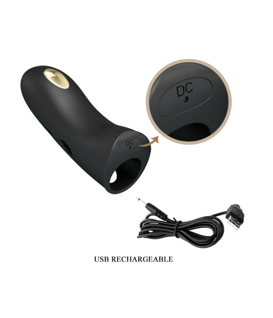 PRETTY LOVE - MARICO FUNDA DE DEDO ELECTRO-ESTUMILADOR NEGRO