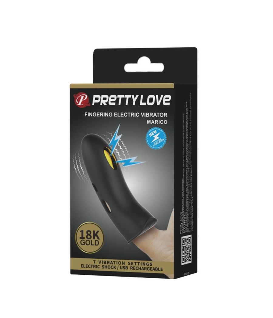 PRETTY LOVE - MARICO FUNDA DE DEDO ELECTRO-ESTUMILADOR NEGRO