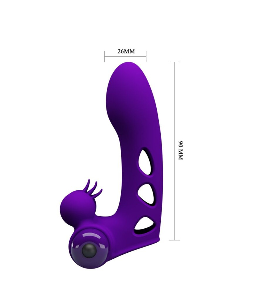 PRETTY LOVE - COUVERCLE DE DOIGT VIBRATEUR ORLANDO VIOLET