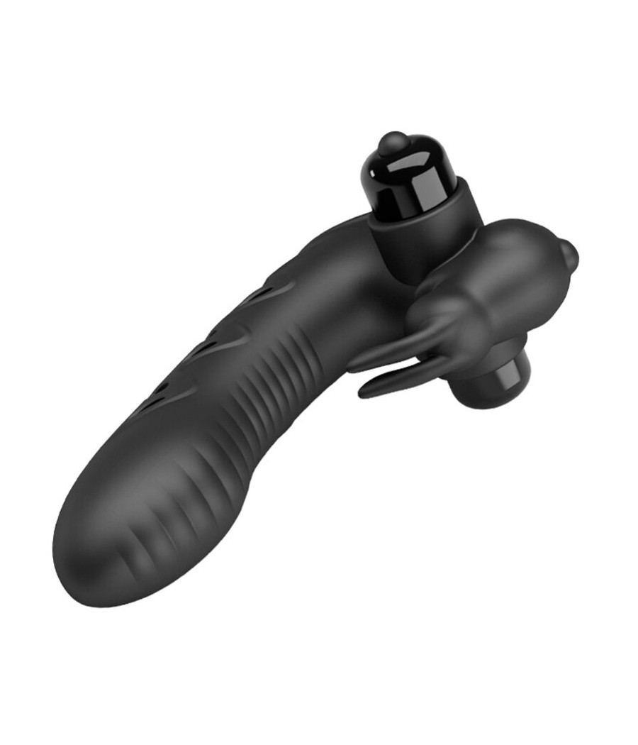 PRETTY LOVE - VANCE BLACK RABBIT VIBRATOR FINGERABDECKUNG