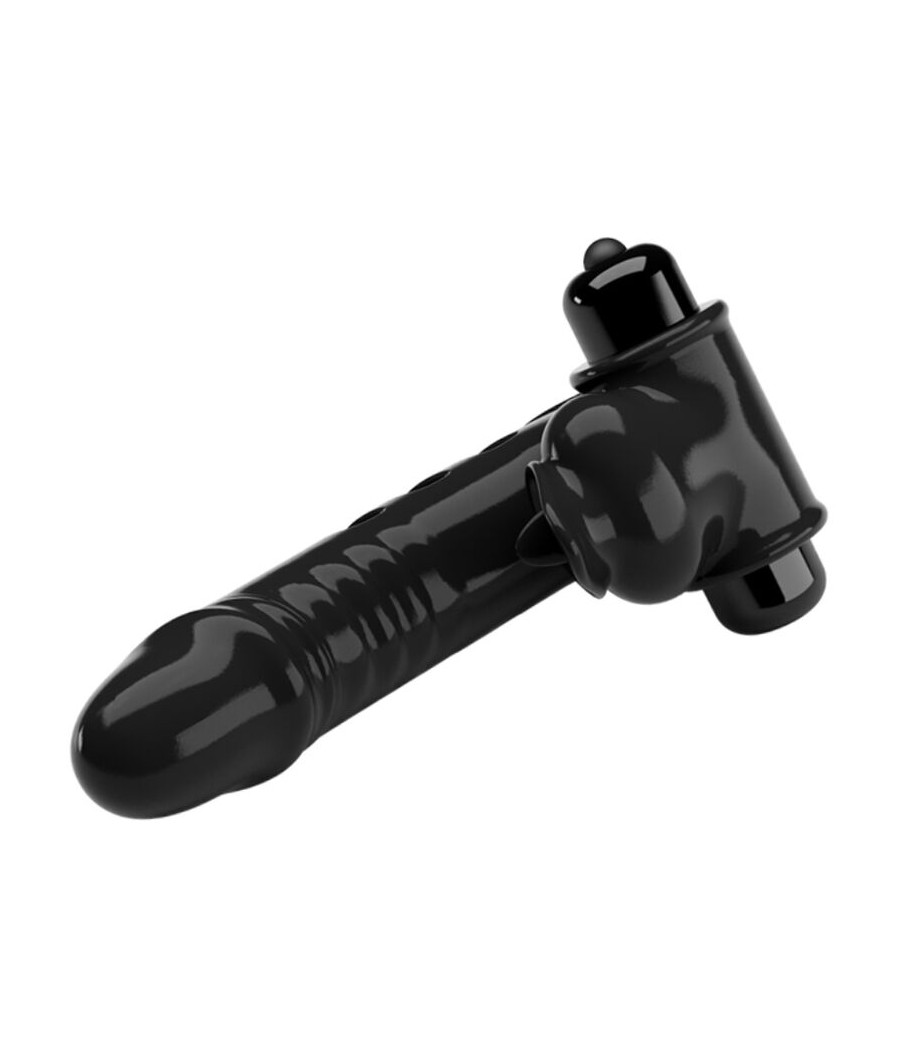 PRETTY LOVE - CORBIN SCHWARZE VIBRATOR-FINGERABDECKUNG