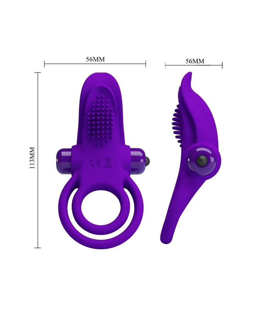 PRETTY LOVE - ANNEAU PÉNIS VIBRANT VIOLET