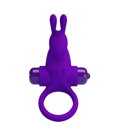 PRETTY LOVE - VIBRATOR RING I RABBIT FOR PURPLE PENIS