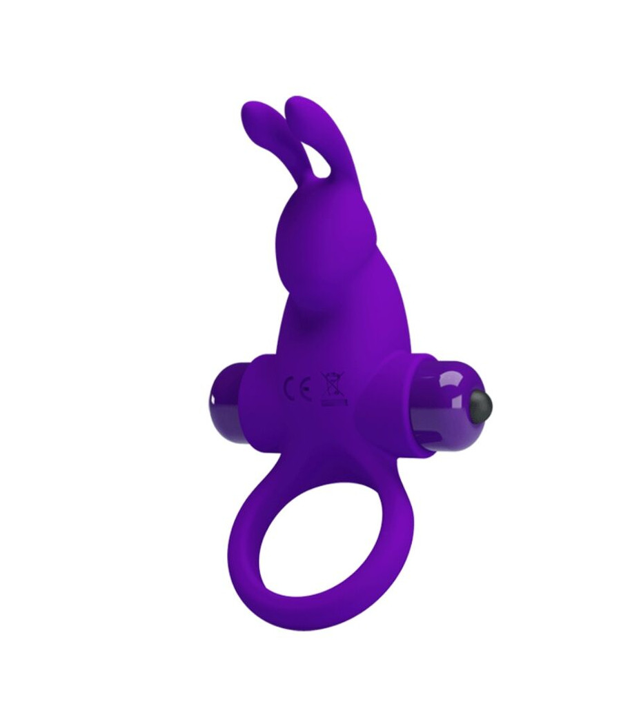 PRETTY LOVE - VIBRATOR RING I RABBIT FOR PURPLE PENIS