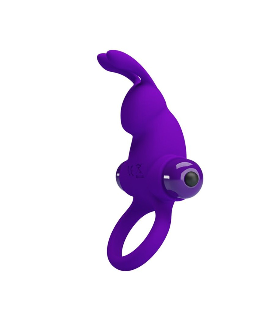 PRETTY LOVE - ANEL VIBRADOR I COELHO PARA PÊNIS ROXO