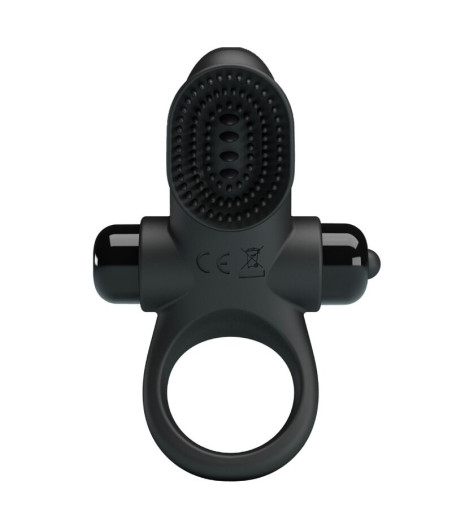 PRETTY LOVE - VIBRATORRING II FÜR DEN SCHWARZEN PENIS