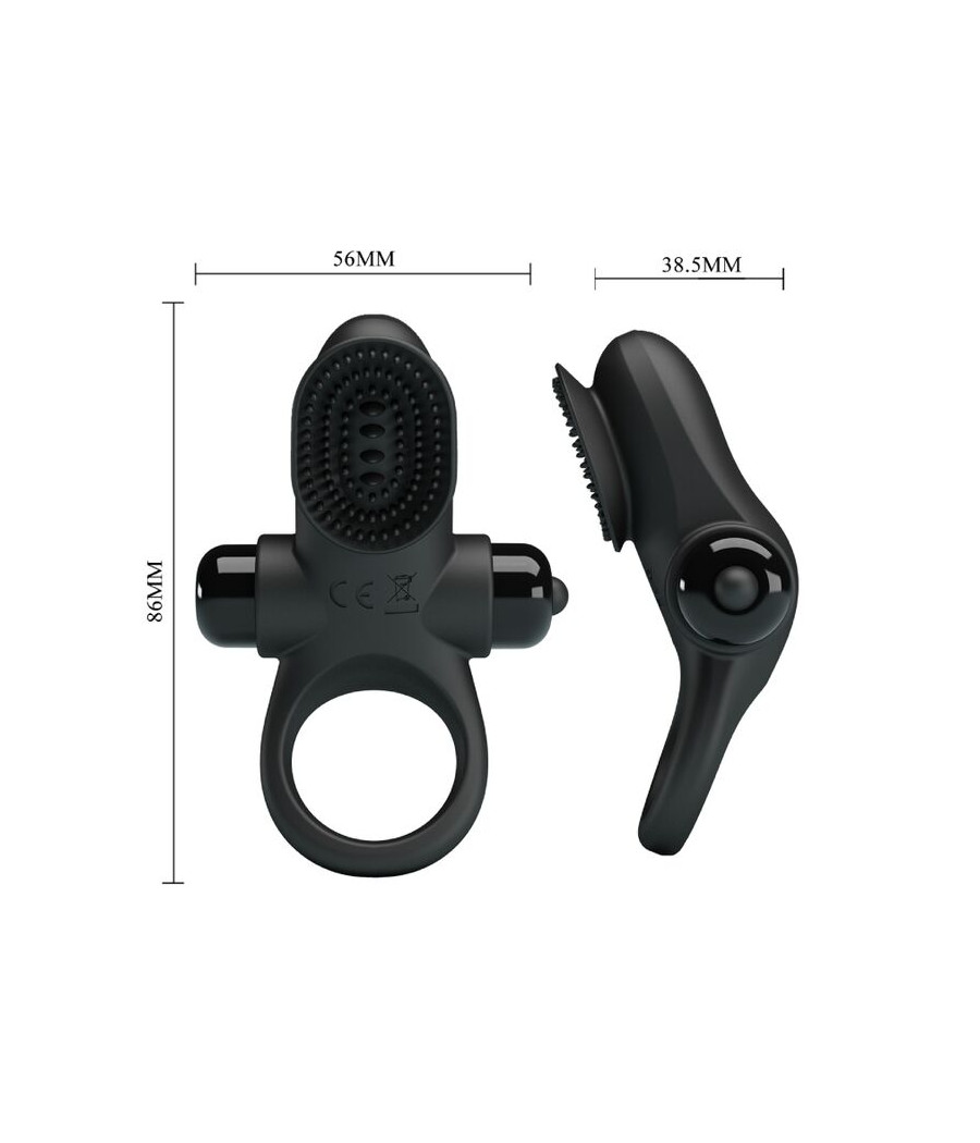 PRETTY LOVE - VIBRATOR RING II FOR THE BLACK PENIS