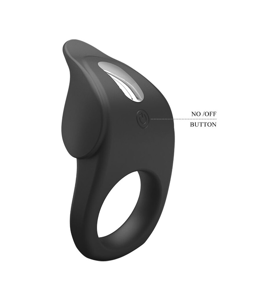 PRETTY LOVE - SUSANNA VIBRATING PENIS RING BLACK