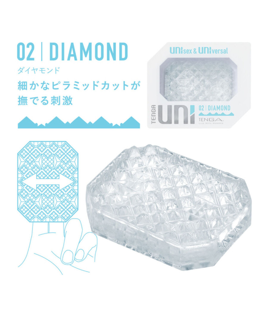 TENGA - MASTURBADOR UNI VARIETY DEDAL PACK 4 UNIDADES