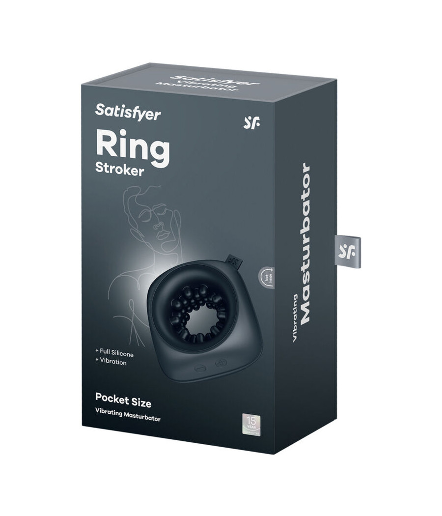 SATISFYER - RING STROKER MASTURBATORE & VIBRATORE