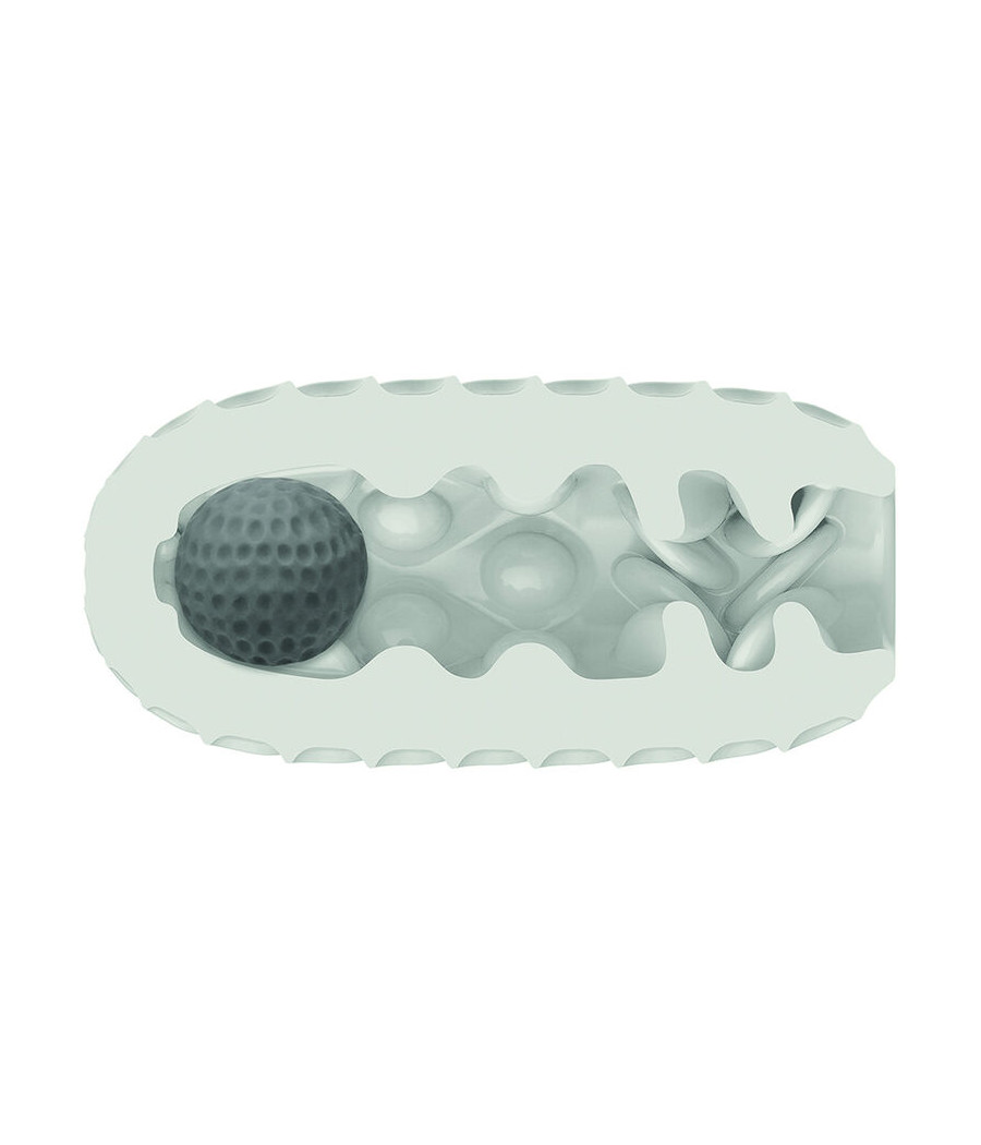 CALEXOTICS - BOUNDLESS RÉVERSIBLE SQUISHY BALL STROKE JAUNE