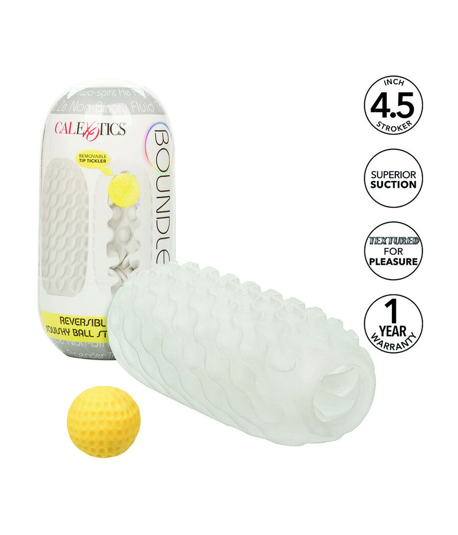 CALEXOTICS - BOUNDLESS SFERA SQUISHY REVERSIBILE GRIGIA