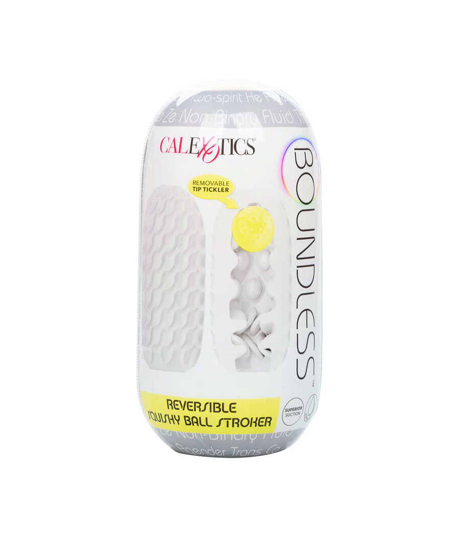 CALEXOTICS - BOUNDLESS REVERSÍVEL SQUISHY BALL STROKE CINZA