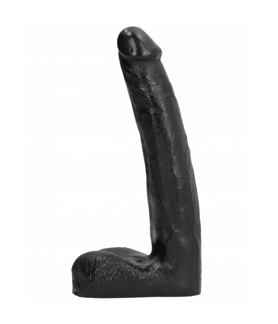 ALL BLACK - DILDO REALÍSTICO 21 CM