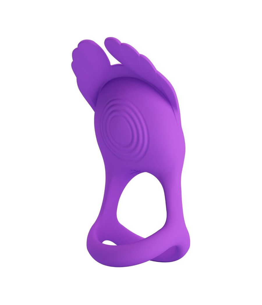 PRETTY LOVE - SILAS VIBRANT PENIS RING 7 VIBRATIONEN LILA SILIKON