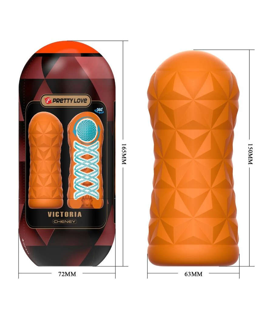 PRETTY LOVE - MASTURBADOR VICTORIA CHENEY NARANJA